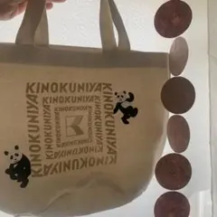 限定KINOKUNIYA パンダデザイン トートバッグのサムネイル