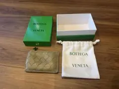 Bottega Veneta イントレチャートレザー キーポーチ