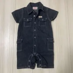 Wrangler デニム ロンパース 90cmのサムネイル
