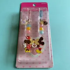 ディズニー TDR限定 ミッキー ミニー クッキー風 ペアストラップ