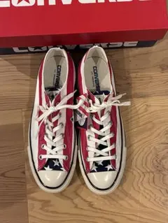 【新品未使用】CONVERSE オールスター星条旗柄 26.5 US8のサムネイル