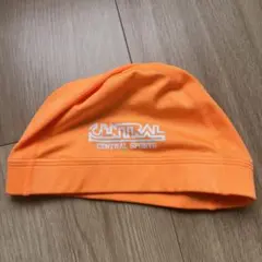 セントラル　スイムキャップ　オレンジM