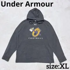 Under Armour ダークグレー XL パーカー アンダーアーマー