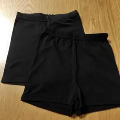 みせパン　120cm 130cm　黒　2枚セット