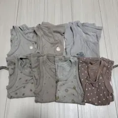 女児　メッシュ　タンクトップ　100cm 7枚セット