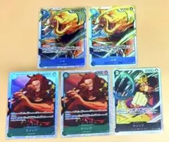 ワンピースカードゲーム シキ SR 他 5枚セット最強の戦士 - メルカリ