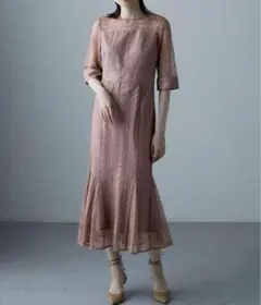 【美品】etoll.マーメイドドレス オケージョン M