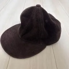 RACAL キャップ ブラウン コーデュロイ