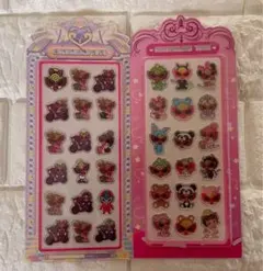 ヒスミニ ボンボンドロップシール アクリルシール ２枚