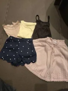 女児90サイズ服5点セット