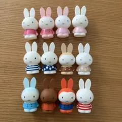 ミッフィー ソフビ 指人形 12体セット フィギュア