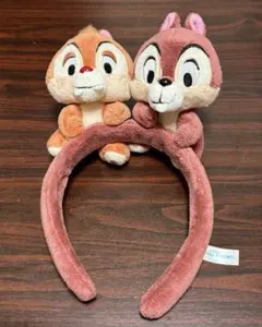チップとデール ぬいぐるみカチューシャ