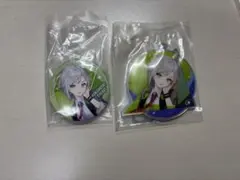 プロセカ　一番くじ　日野森志歩　缶バッチ　キーホルダー