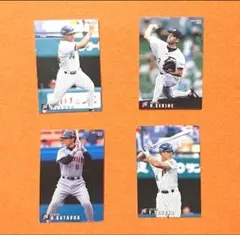 2000 Calbee Baseball Card 日本ハムファイターズ 4枚