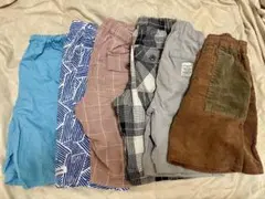 140 男の子 まとめ売り 半ズボン　春夏秋