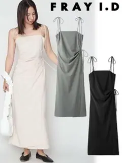 frayid フレイアイディー キャミソールラップドレス