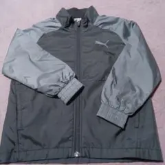 Puma ジャケット 120 黒/グレー