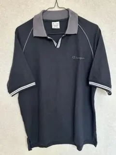 Champion ポロシャツ ブラック Lサイズのサムネイル