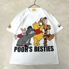 東京ディズニーリゾート プーさん Tシャツ LLサイズ ホワイト