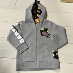 BABY DOLL フード付きパーカー 100cm グレー　新品