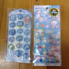 ポップシールとあわわちゃんシールセット