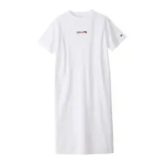 Champion 半袖ワンピース ホワイトのサムネイル