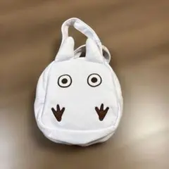 新品小トトロ バッグ ホワイト