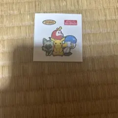 ポケモンパン　シール　ピカチュウ&ニャオハ&ホゲータ&クワッス