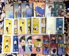 ハイキュー‼︎ 夏祭り　日向　研磨　赤葦　ステッカー　月島　影山　木兎　29枚