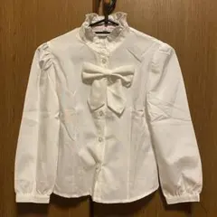 Catherine Cottage ブラウス 白 130cm リボン付き