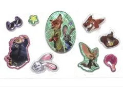 ボンボンドロップシール　プチドロップステッカー　ポップデコパーティ　ズートピア