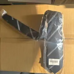 新品未使用 CAMICIANISTA ブラック グレー ストライプ ネクタイ