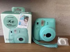 【美品】富士フィルム　チェキ intax mini 8+ ミントグリーン