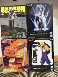 ジャンプ系フィギュア 4個セット NARUTO ドラゴンボール ダンダダン