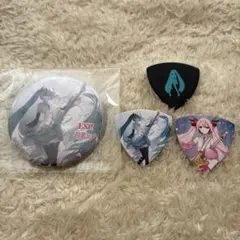 俺*様 初音ミク 缶バッジ ピック ESP ギター ベース Rella 桜ミクのサムネイル