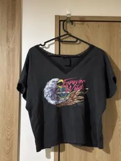 Harley-Davidson イーグルデザイン Tシャツ 古着 リメイク