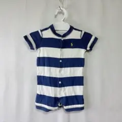 POLO RALPH LAUREN ロンパース 70 半袖 ボーダー 0131のサムネイル
