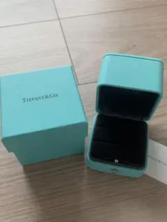 TIFFANY & Co. ティファニー ペアリングケース 結婚指輪ケース 外箱のサムネイル