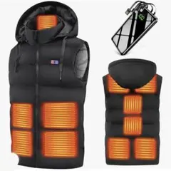 【新品・未使用】電熱ベスト バッテリー付き Мサイズ 男女兼用