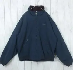 【希少】エルエルビーン 80s ナイロンジャケット USA製 刺繍ロゴ