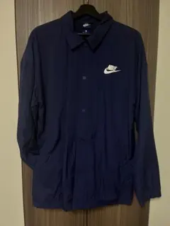 NIKE ナイキ ナイロンジャケット コーチジャケット ネイビー XL