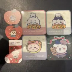 ちいかわベーカリー ノベルティ コースター　クリスマス　ちいぽけ　カード①