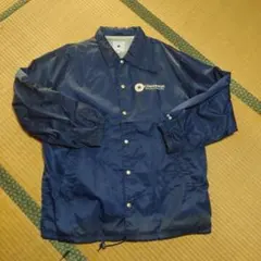 CONVERSE ネイビー ナイロンジャケット・サイズ3L・フード付