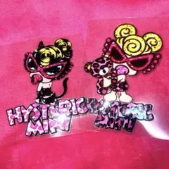 ヒステリックミニ ヒスミニ ステッカー シール 2枚セット 防水
