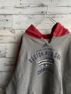 NIKEナイキ BOSTON RED SOX ビックロゴプリントパーカー