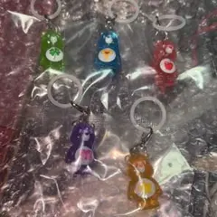 ケアベア クリアマスコットチャーム2 めじるしアクセサリー　コンプリートセット