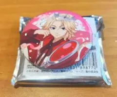 東京リベンジャーズ　佐野万次郎 マイキー 缶バッジ AGF ホールケーキ