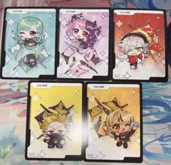 クロスタ　プロモ　vol.4　プレイポイント　5種　xross stars