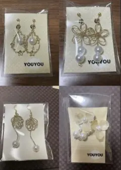 ハンドメイド　アクセサリーセット