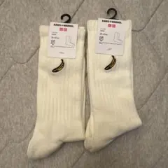 25～27㎝/2足/新品/ユニクロ カウズ ウォーホル/メンズ ソックス 靴下